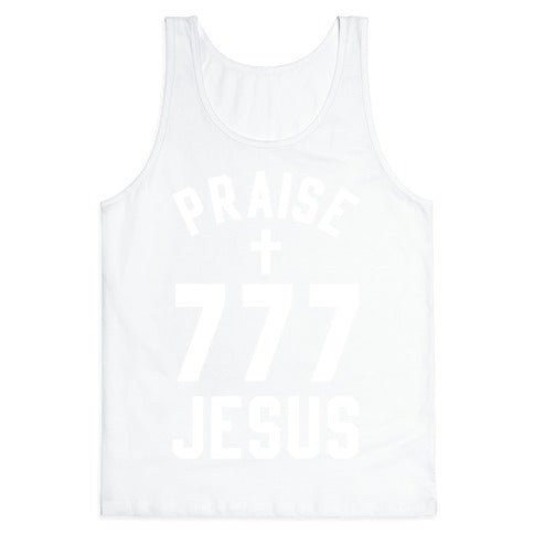 Praise Jesus 777 Tank Top